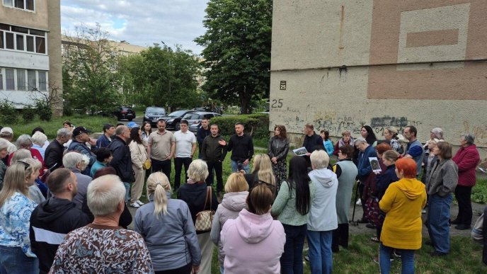 Зустріч Олега Казибріда із мешканцями громади