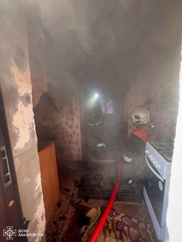 Пожежа у Берегові