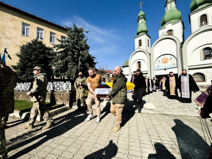 Похорон Володимира Белея