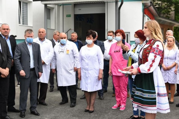 В одній із лікарень області відкрили нове приймальне відділення – 01 В одній із лікарень області відкрили нове приймальне відділення – 01