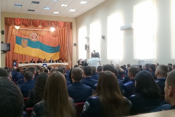 Хатія Деканоїдзе зустрілась з особовим складом закарпатської поліції – 01