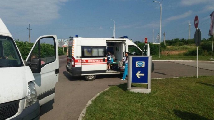 Мікроавтобус із дітьми потрапив у ДТП на в’їзді у Мукачево – 05