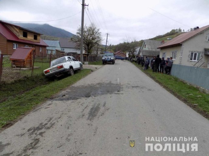 П’яний водій наїхав на жінку і втік – 01