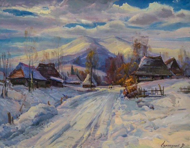 В Ужгороді відкрилась виставка народного художника України Василя Свалявчика "Рідний край" – 09