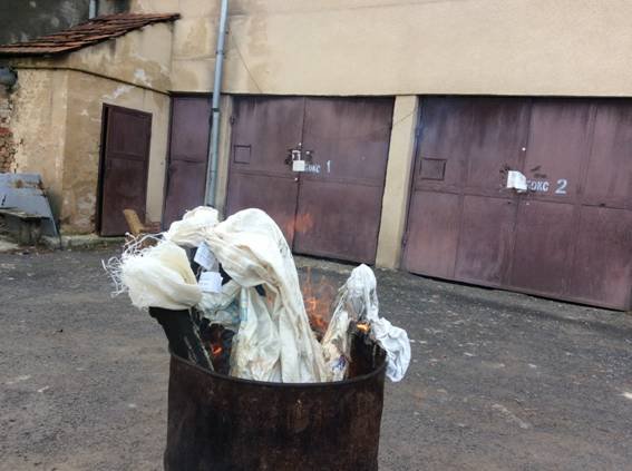 У Мукачеві горіли наркотичні речовини вартістю 100 тисяч гривень – 02