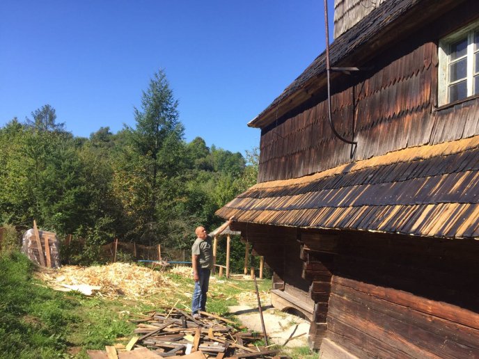 На Великоберезнянщині відновлюватимуть старовинну дерев’яну церкву 18-го століття – 01