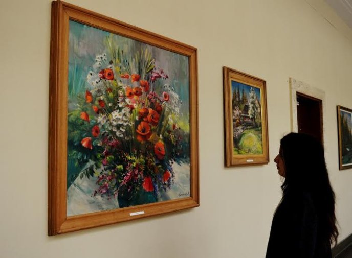 У Закарпатській ОДА відкрили виставку народного художника України Василя Свалявчика – 02 У Закарпатській ОДА відкрили виставку народного художника України Василя Свалявчика – 02