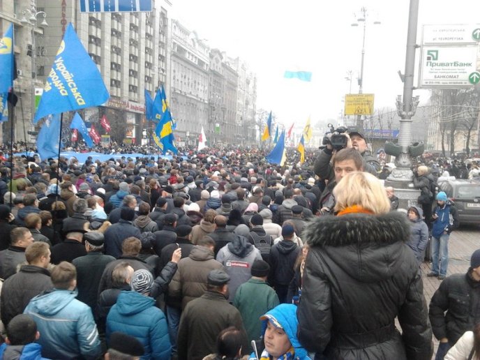 ЄвроМайдан у Києві в об’єктиві мукачівця (ФОТОРЕПОРТАЖ) – 02