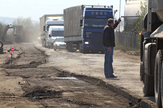 В Мукачеві розпочато ремонт вулиці Берегівської-об’їзної – 04