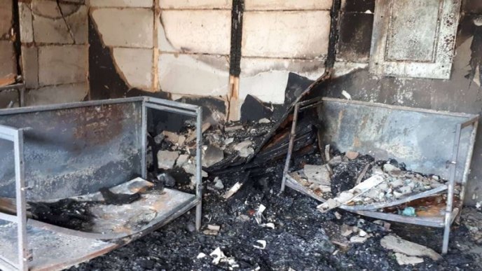 В Ужгороді горіла лікарня – 05