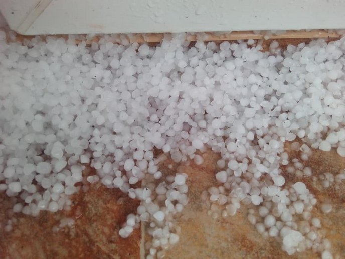 На Іршавщині сьогодні випав град – 02