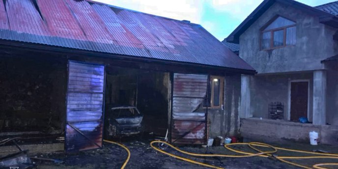 Пожежа в Тячеві