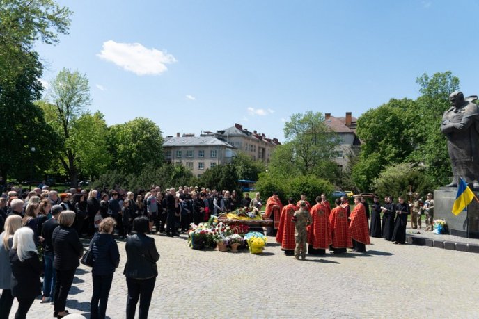 В Ужгороді провели в останню путь молодшого сержанта – 07