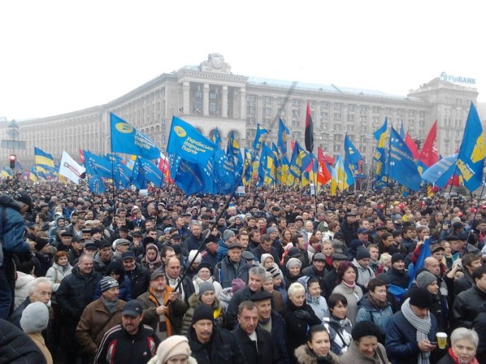 ЄвроМайдан у Києві в об’єктиві мукачівця (ФОТОРЕПОРТАЖ) – 04