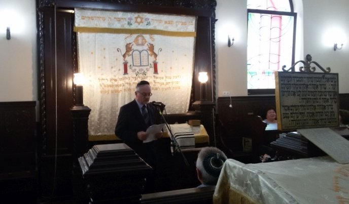 У Берегові відкрили пам’ятник жертвам Голокосту – 03 У Берегові відкрили пам’ятник жертвам Голокосту – 03