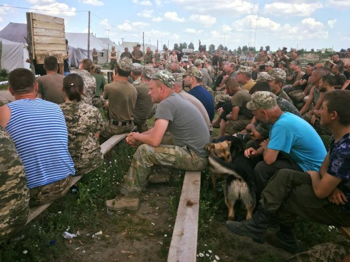 "95 квартал" завітав у гості до 128-ї бригади – 03