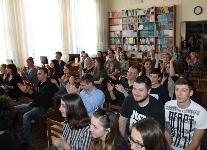 Гостем перших "Літературних гарадичів" став фронтмен відомого закарпатського гурту – 03