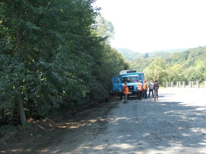 На Мукачівщині триває ремонт автодороги «Кольчино – Лісарня – Пузняківці» – 05