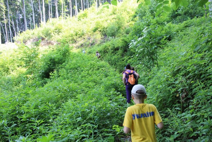 Мукачівські орієнтувальники влаштували гірський похід на Середній Верх – 11