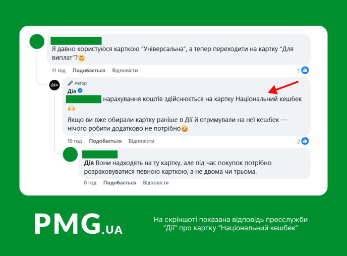 Виплату в сумі до 3000 гривень дадуть тільки на картку «Національний кешбек»