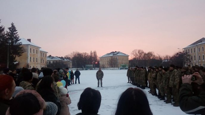 В Ужгород повернувся 15-й батальйон 128-ої бригади – 06 В Ужгород повернувся 15-й батальйон 128-ої бригади – 06
