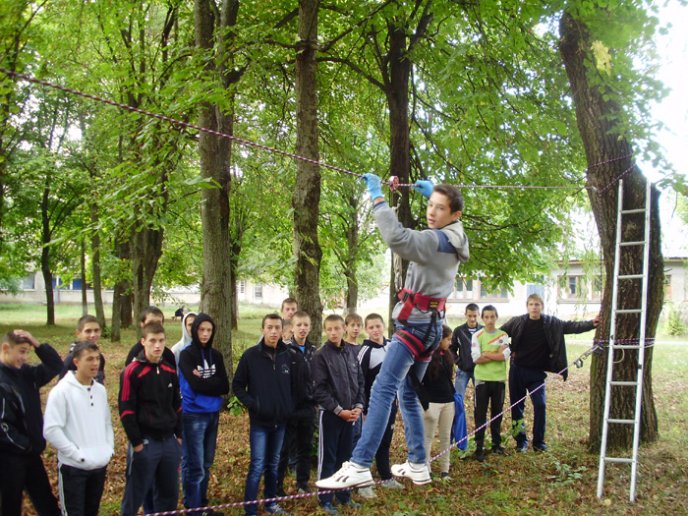 У Великому Березному рятувальники провели урок безпеки для учнів місцевого ПТУ – 04