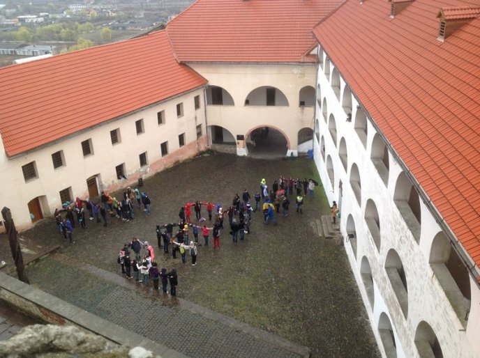 Молодь Мукачева провела флешмоб єдності "Ми разом! - Мы вместе!" (ФОТО,ВІДЕО) – 08