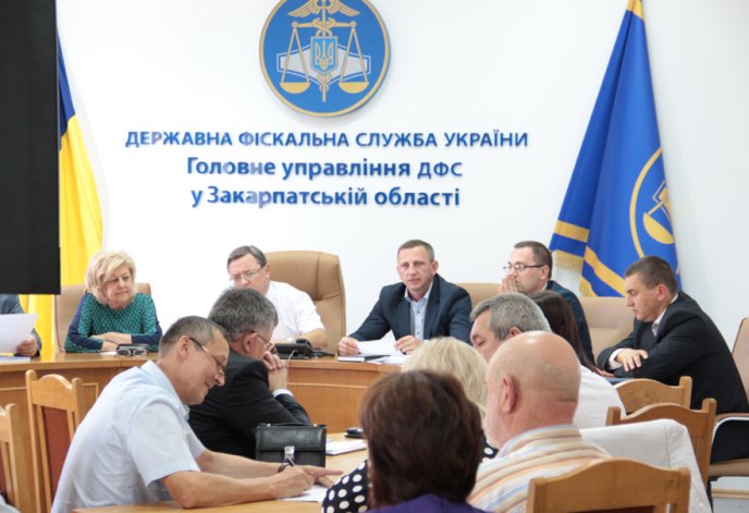 В Ужгороді відбулось засідання Громадської ради при обласному управлінні фіскальної служби – 01