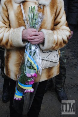 На Мукачівщині прощались з добровольцем "Айдару" Олегом "Скіфом" Сидором (ФОТОРЕПОРТАЖ) – 03