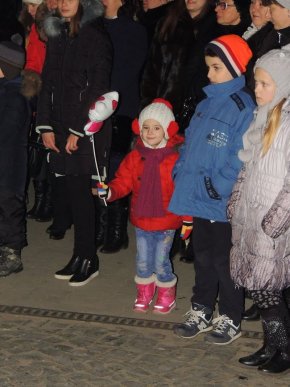 У Берегові урочисто засяяла новорічна ялинка та відкрилась ковзанка – 04