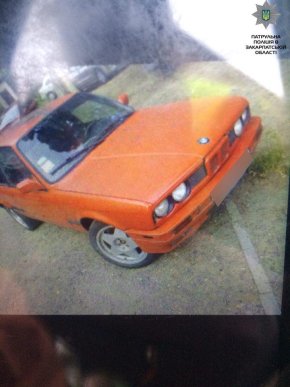 Патрульні знайшли BMW, який вкрали в Ужгороді – 02