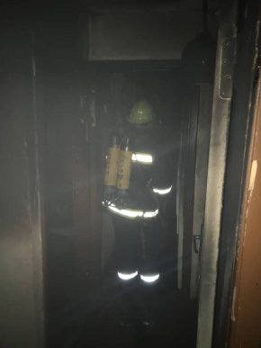 Пожежа у гуртожитку: опубліковані фото – 01