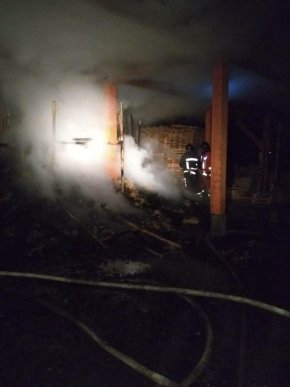 Цієї ночі в області горіло підприємство – 01