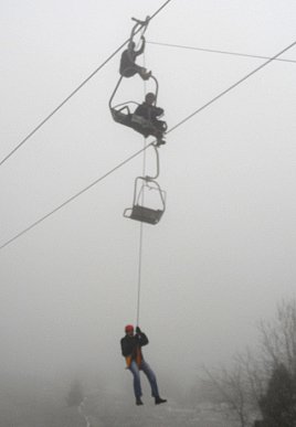 Закарпатські рятувальники готувались до порятунку людей в зимових умовах – 03