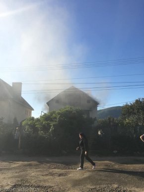 На Виноградівщині горів житловий будинок – 01