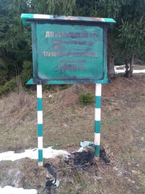 Невідомі зрізали кілька дерев та залишили лісівникам на місці злочину записку із погрозами – 03