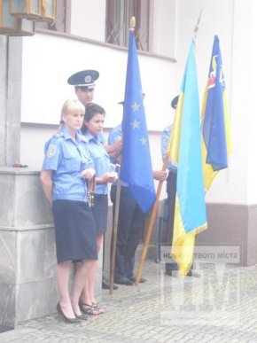 В Ужгороді закарпатських правоохоронців проводжали у зону АТО (ФОТО) – 09