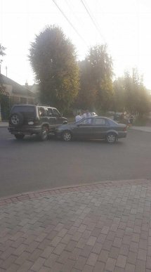 На одному з перехресть Ужгорода сталася ДТП – 01