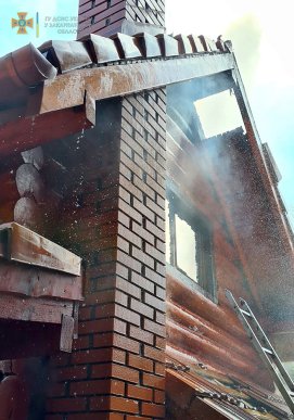 У Кольчинській ТГ горіла лазня – 03