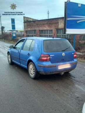 В Ужгороді патрульні зупинили водія, у якого виявили рекордний рівень алкоголю в крові – 01