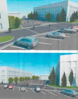 На площі Поштовій в Ужгороді ремонтують тротуари – 01