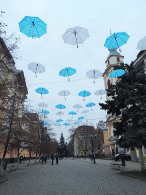 У центрі Берегова встановили новорічно-різдвяну ялинку – 02
