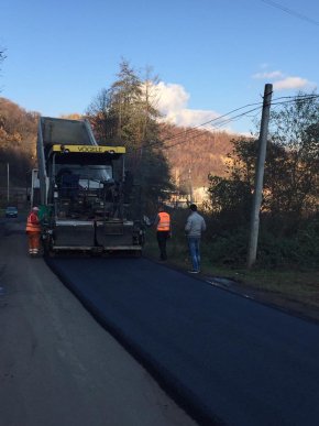 На Мукачівщині триває ремонт дороги «Кольчино – Пузняківці» – 04