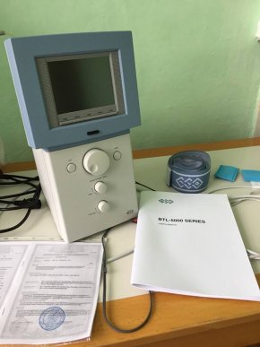 Фізіотерапевтичне відділення Мукачівської ЦРЛ отримало нове обладнання – 02