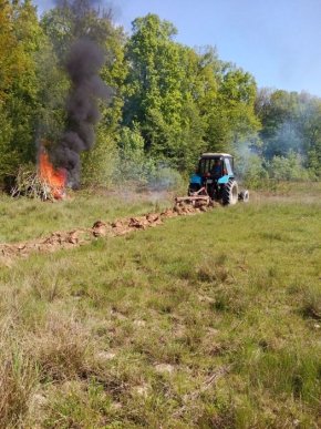 Рятувальники спільно з лісниками приборкували умовну пожежу в лісовому масиві с. Н.Коропець – 02