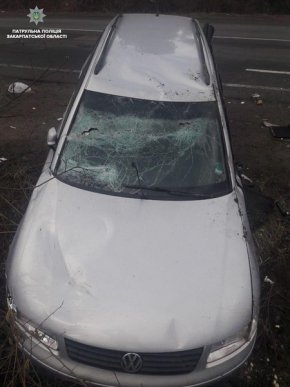 На трасі "Київ-Чоп" трапилася аварія – 02