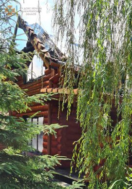 У Кольчинській ТГ горіла лазня – 02