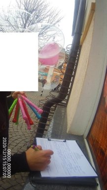 У Мукачеві муніципали склали адмінпротокол на жінку, яка продавала кульки в центрі міста – 02