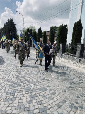 Виноградівщина провела в останню путь полеглого воїна – 10 Виноградівщина провела в останню путь полеглого воїна – 10