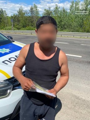 Патрульні розповіли про випадок поблизу села Нижнє Солотвино – 01